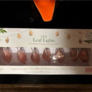 Amscan LED Leaf Lights - Copper